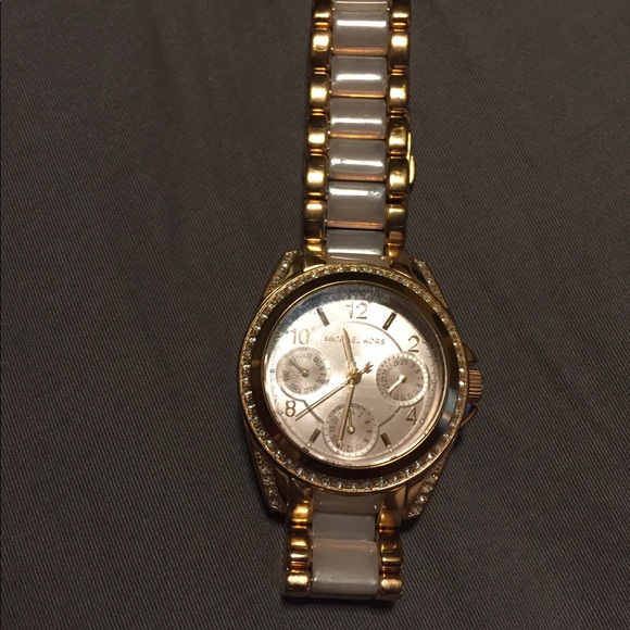 Michael Kors Women'sBlush & Rose Gold-Tone MK6175 - Picture 1 of 5